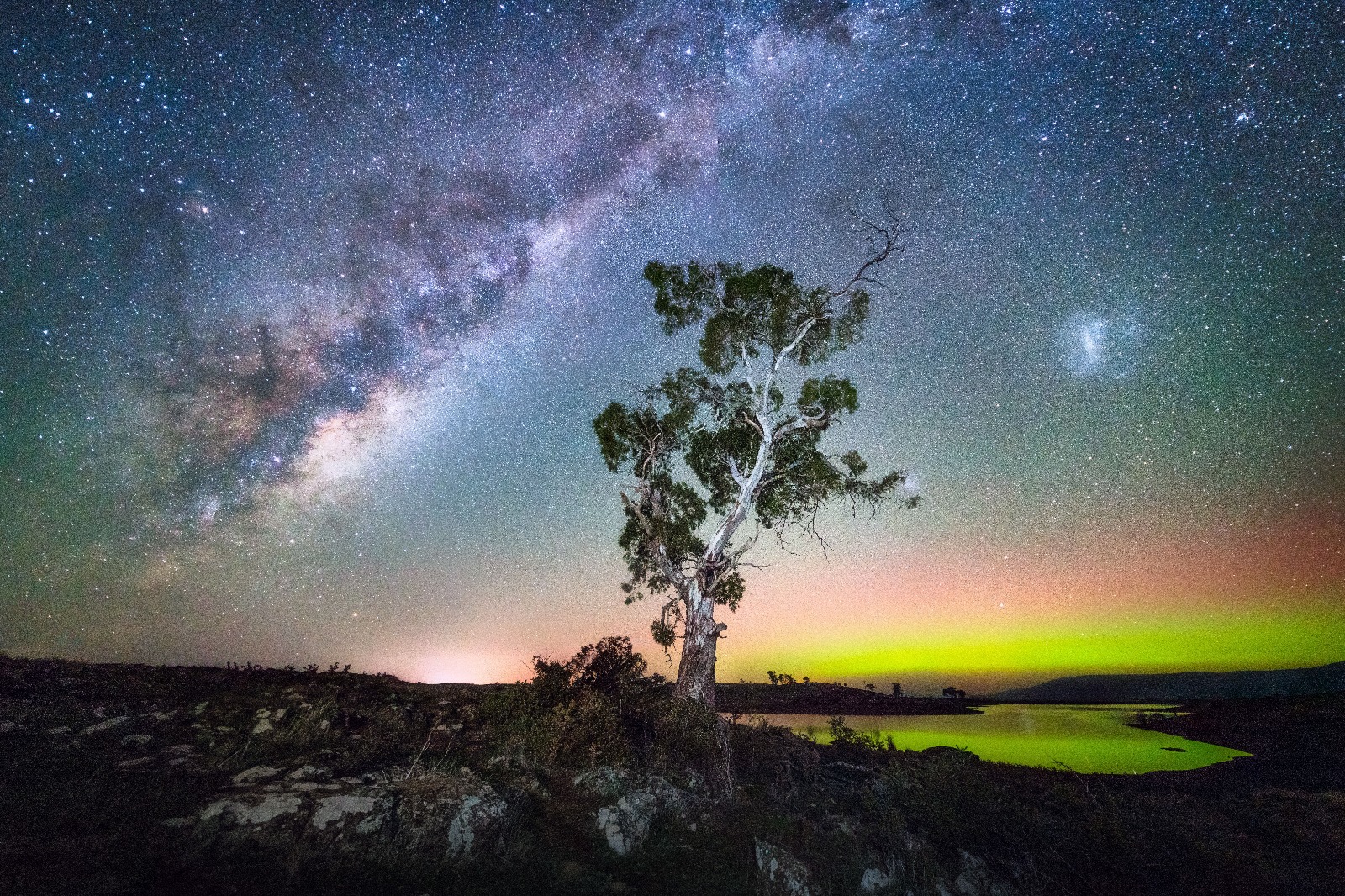 Stargazing on Bruny Island under the Milky Way